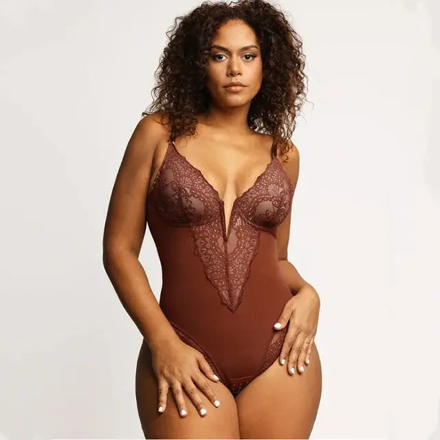 Luxe Kant V-Hals Shapewear
