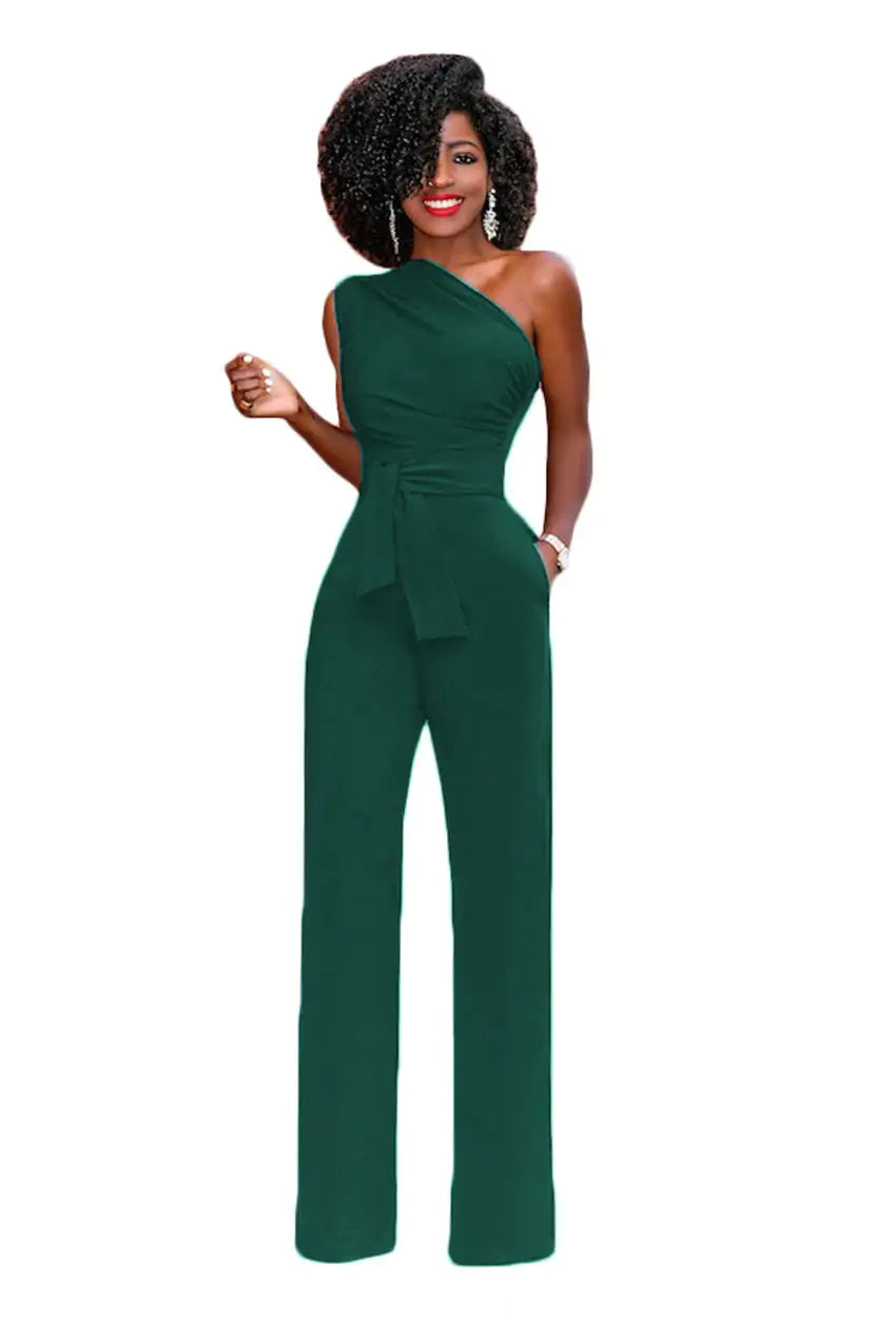 HappyU™ One-Shoulder-Jumpsuit