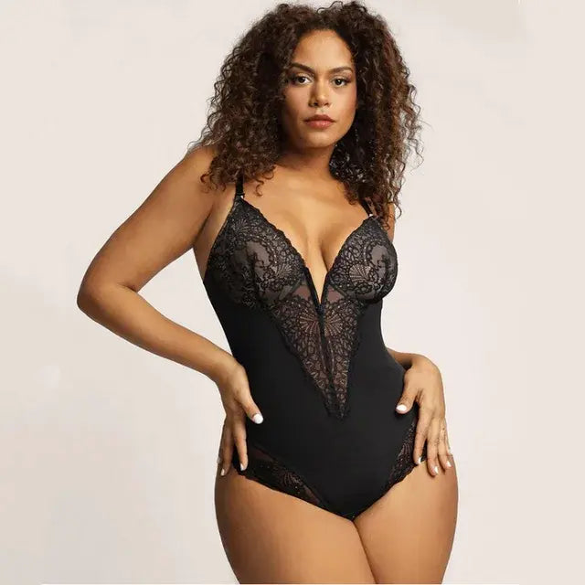 Luxe Kant V-Hals Shapewear