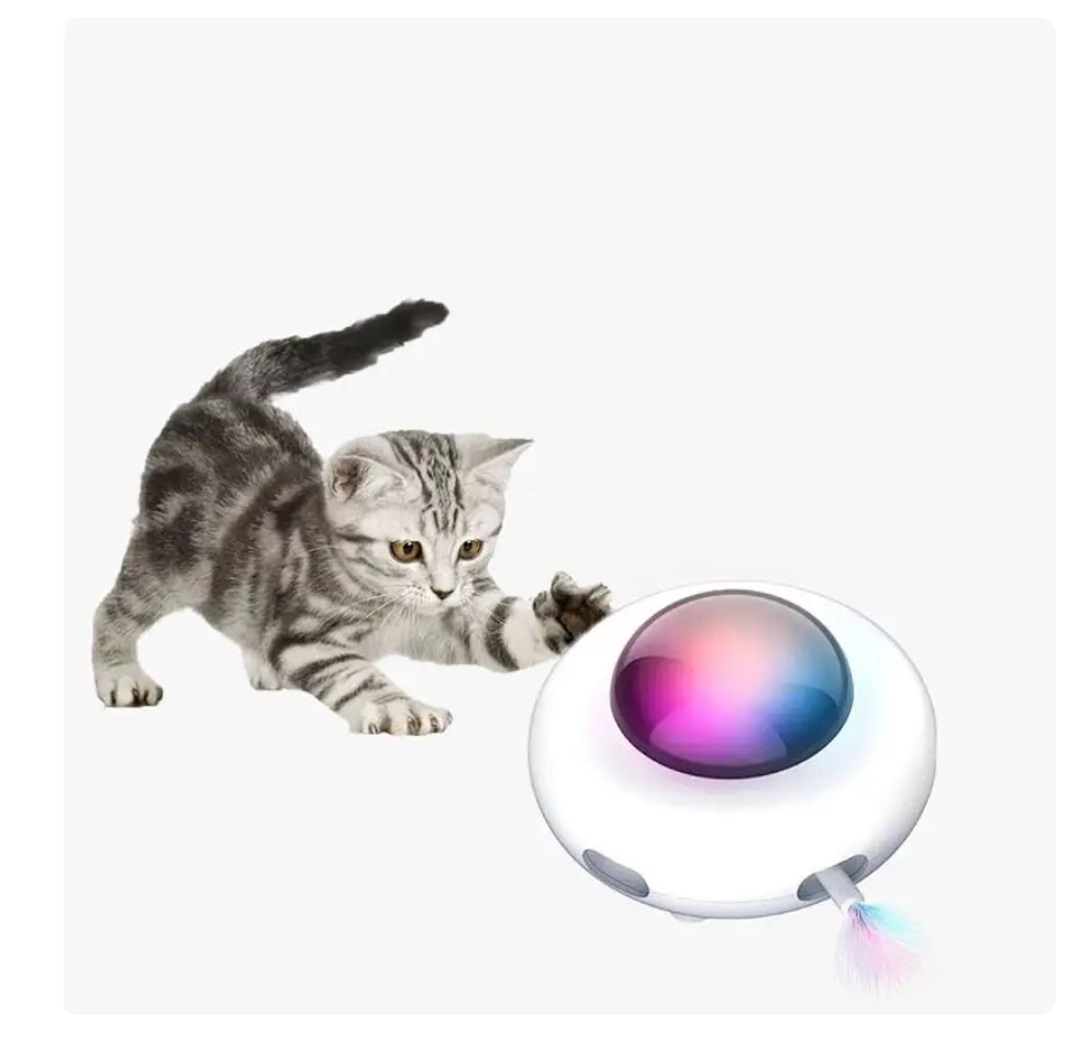 HappyU™ Electric UFO Cat Toy