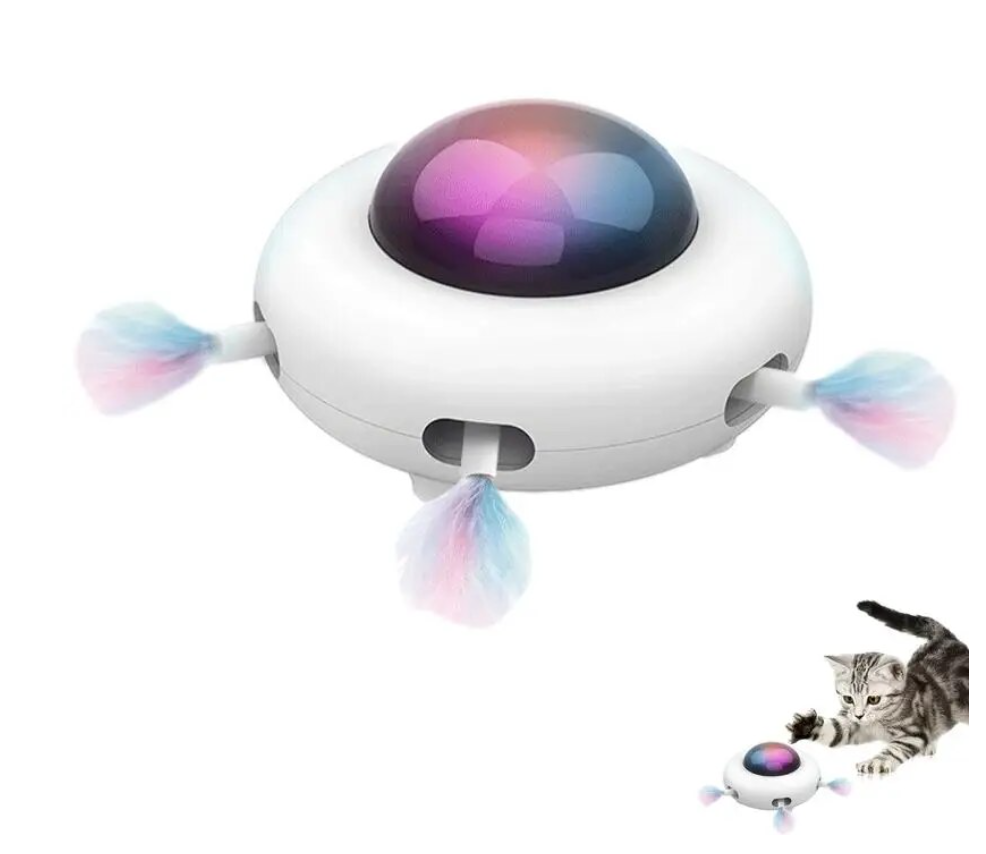 HappyU™ Electric UFO Cat Toy