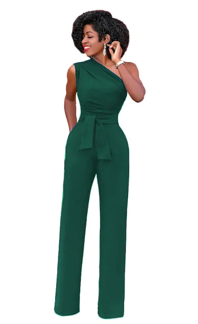 HappyU™ One-Shoulder-Jumpsuit