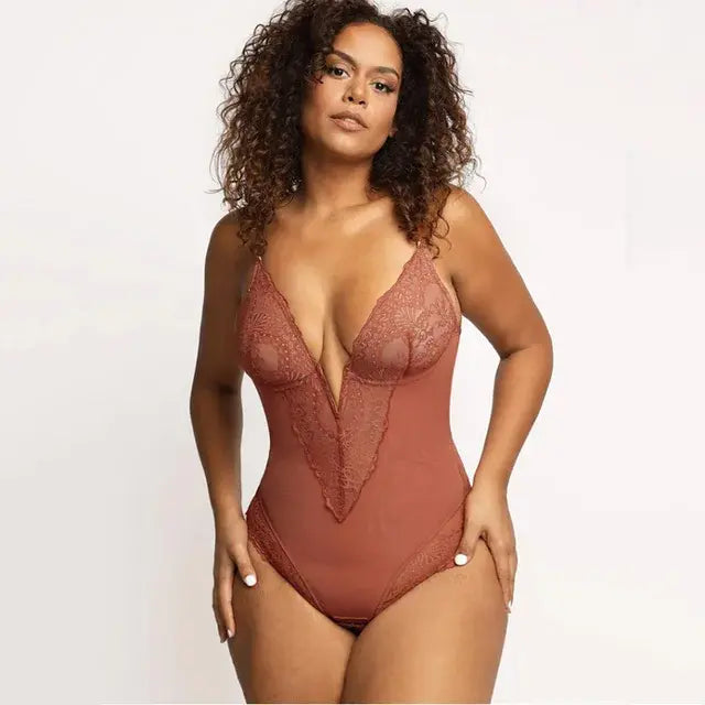 Luxe Kant V-Hals Shapewear