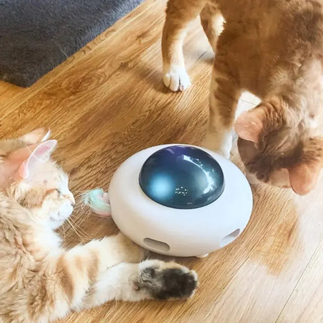 HappyU™ Elektrische UFO Katten Speelgoed