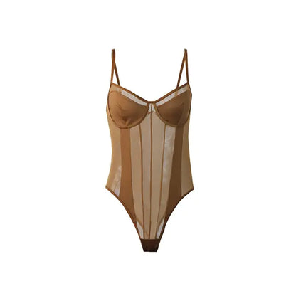 Transparante Elegante Bodysuit