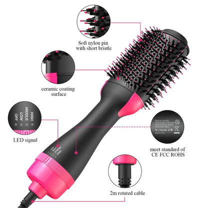 HappyU™ 4- in-1 Airstyler Borstel