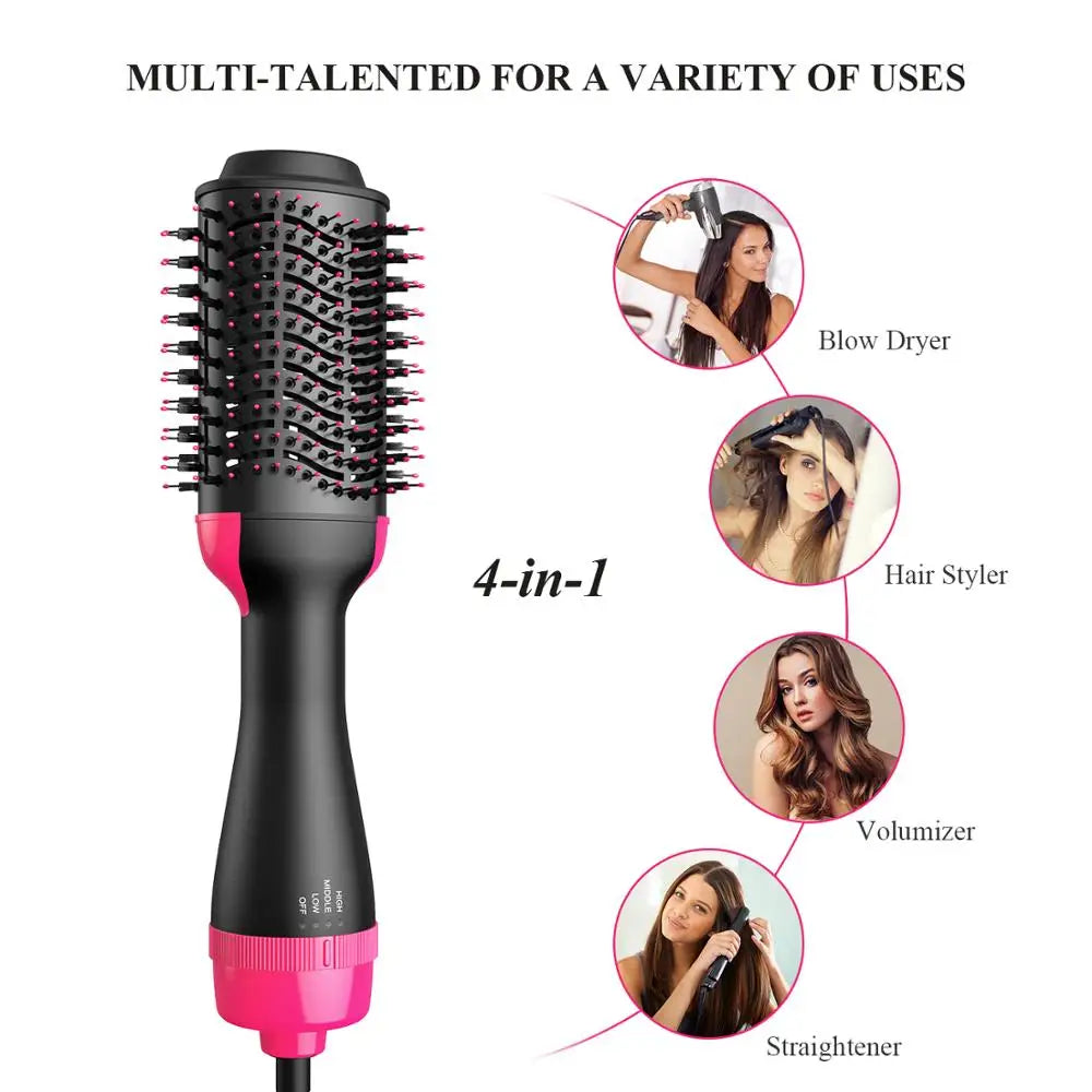 HappyU™ 4- in-1 Airstyler Borstel