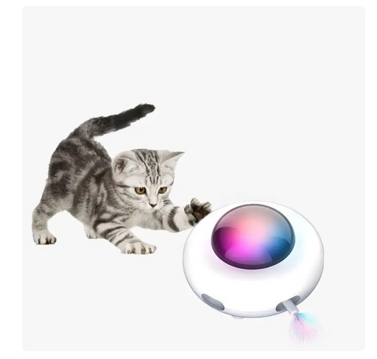 HappyU™ Elektrische UFO Katten Speelgoed