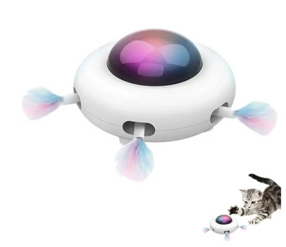 HappyU™ Elektrische UFO Katten Speelgoed