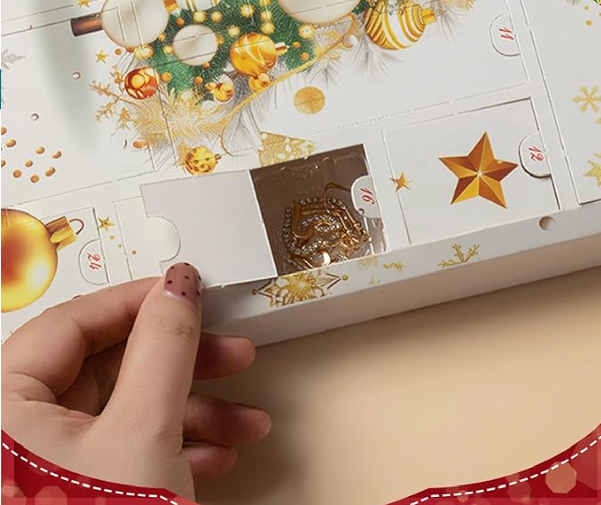 Luxe Sieraad box Adventskalender - voor vrouwen en tiener meisjes